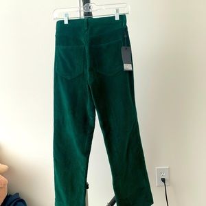 Rag&Bone dark green corduroy pants